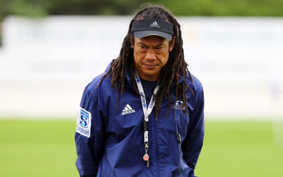 Blues coach Tana Umaga