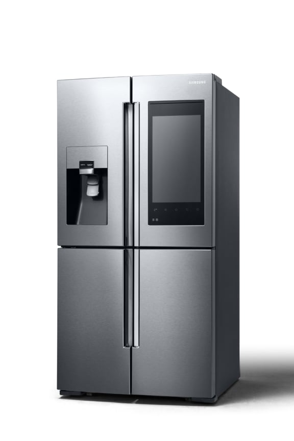 Samsung's new fridge comes with a 21.5in HD touchscreen