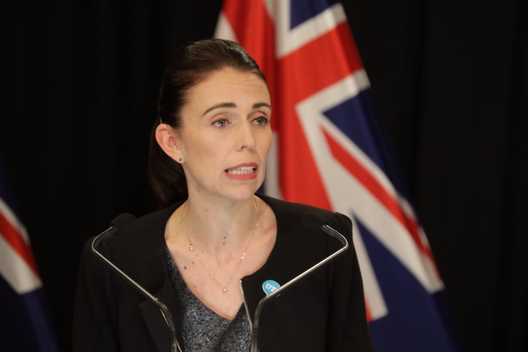 Jacinda Ardern following a Cabinet meeting  on gun reform Monday 18 March.