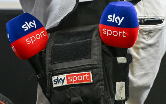 RIYADH, SAUDI ARABIA – NOVEMBER 5:
A Sky Sports journalist seen during an interview on Day 5 of the 2024 WTA Finals, part of the Hologic WTA Tour, held at King Saud University Indoor Arena on November 03, 2024, in Riyadh, Saudi Arabia. (Photo by Artur Widak/NurPhoto) (Photo by Artur Widak / NurPhoto via AFP)