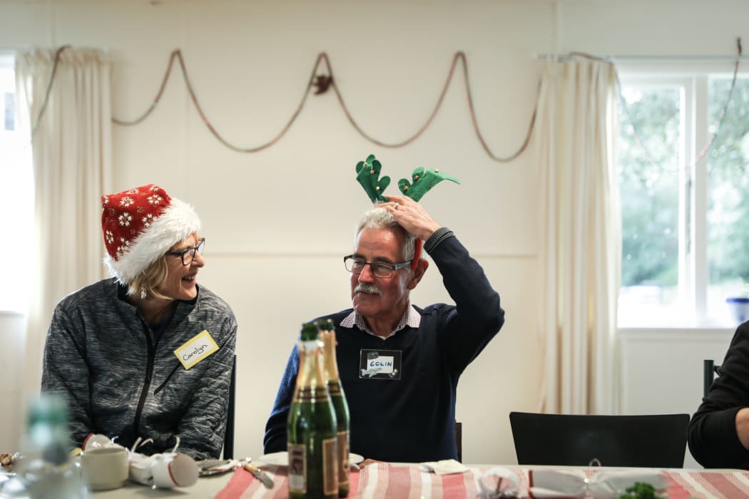 Younger Onset Dementia Australasian Trust Board, a programme held twice a week for people under 65 with early onset demetia. Family and friends got together for the mid-winter Christmas lunch.