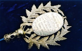 The key that was stolen from the Museum of Wellington City & Sea.