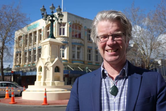 Whanganui mayor Hamish McDouall