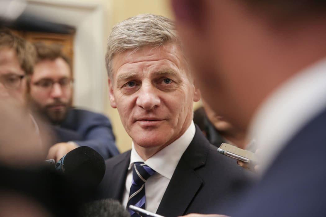 Caucas run. Prime Minister Bill English.