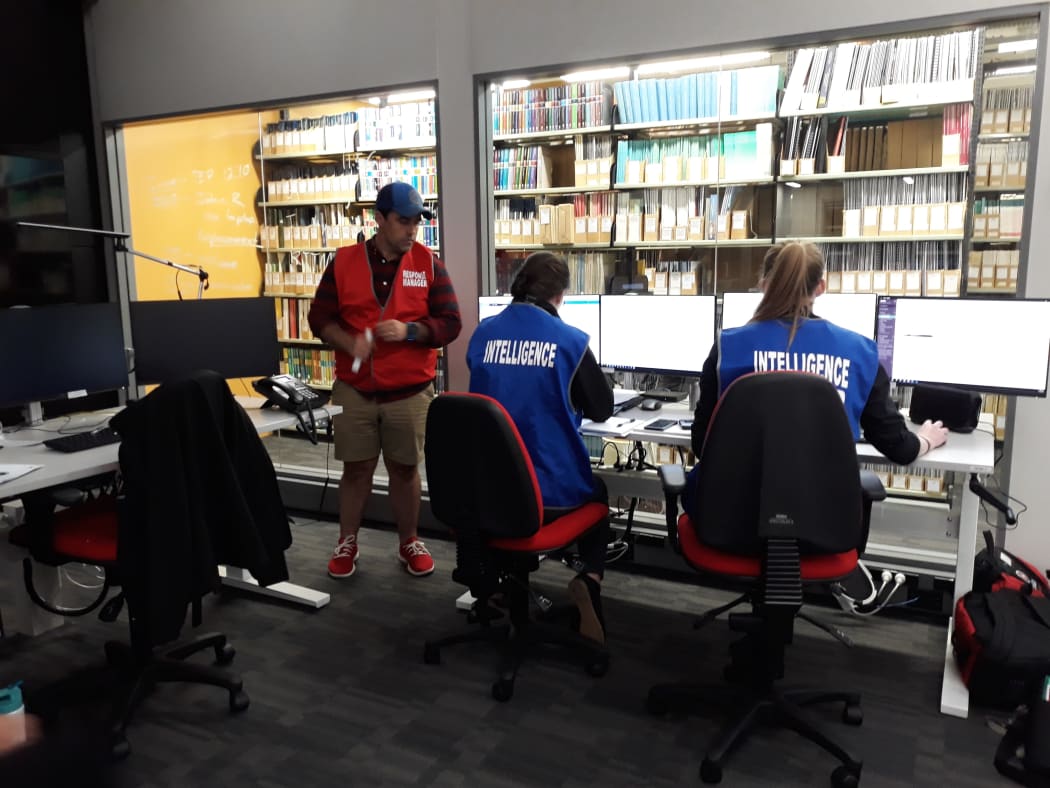 The National Geohazards Monitoring Centre in event mode