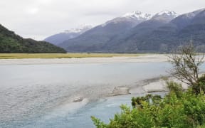 Blue Pools Beach,West Coast, South Island, New Zealand.