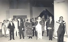 Image above: Opening of Te Māori Exhibition, New York, 10th October 1984. Credit Ministry of Foreign Affairs and Trade.