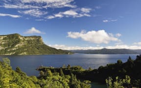 Lake Waikaremoana, Te Urewera National Park.