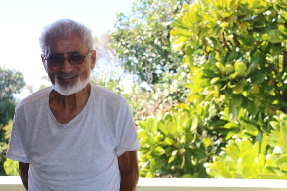 Maanu Paul at his home in Ohope.