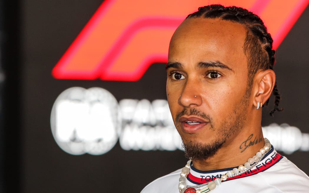 Mercedes F1 driver Lewis Hamilton