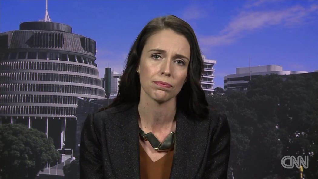 Prime Minister Jacinda Ardern speaks to CNN.