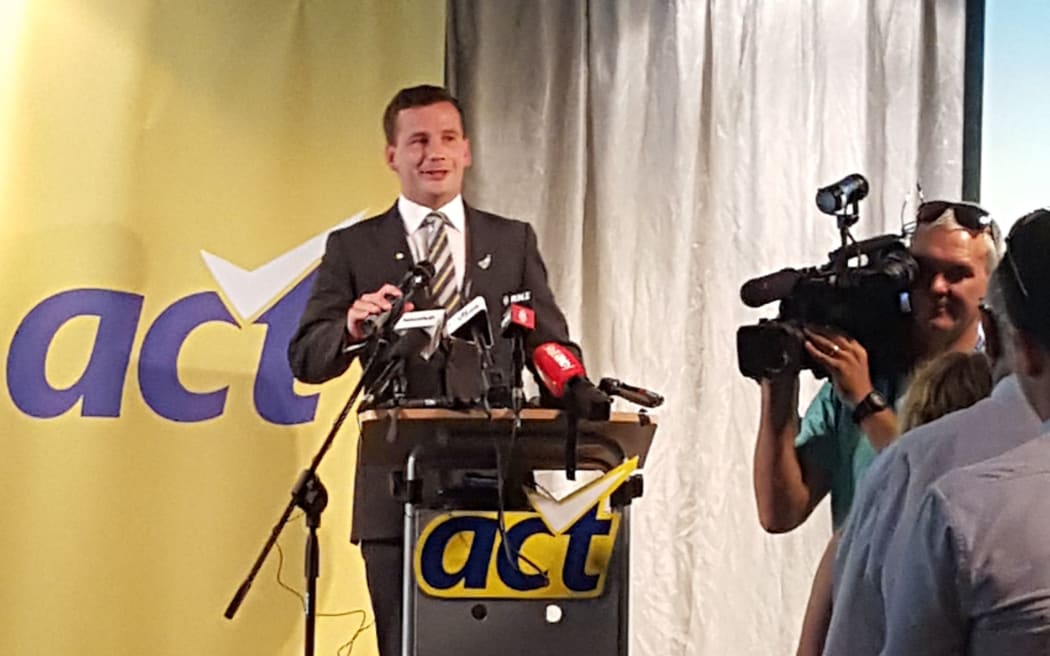 David Seymour at the 2016 ACT conference