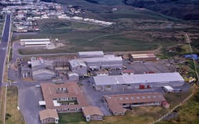 The Paritutu agrochemical plant in 1968