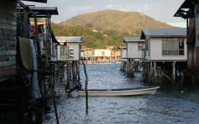 One of the villages of Motu KoItabu, Port Moresby, Papua New Guinea
