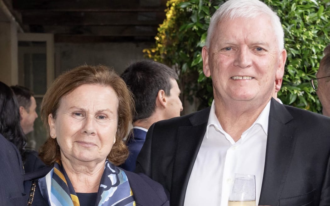 Patricia and Doug McKay at a family function in November 2023.