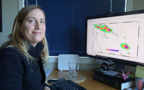 Volcano geochemist Cindy Werner.