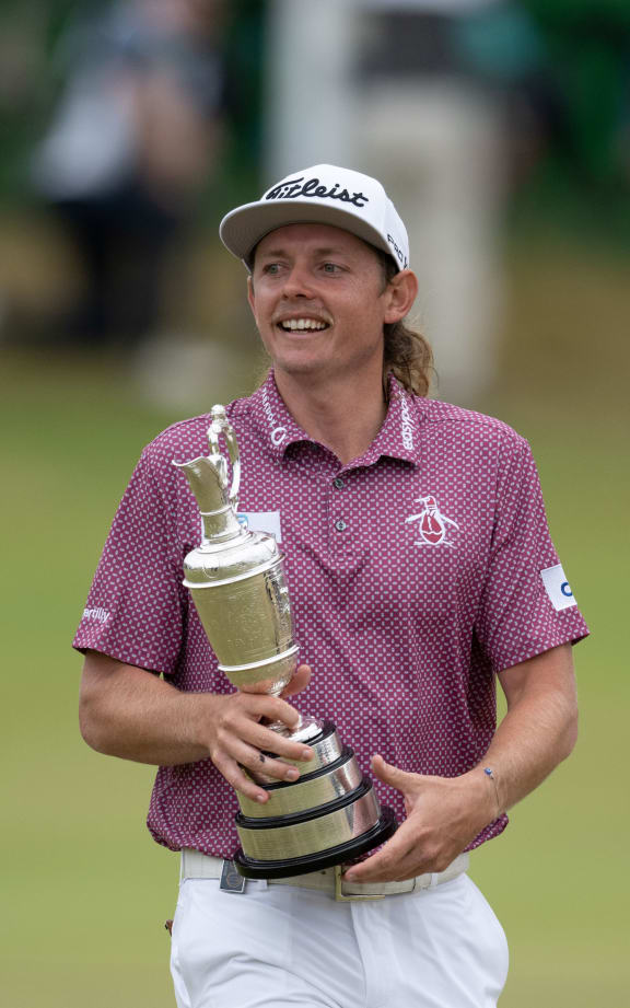 Australian golfer Cameron Smith winner of the 2022 Open Championship at St Andrews.