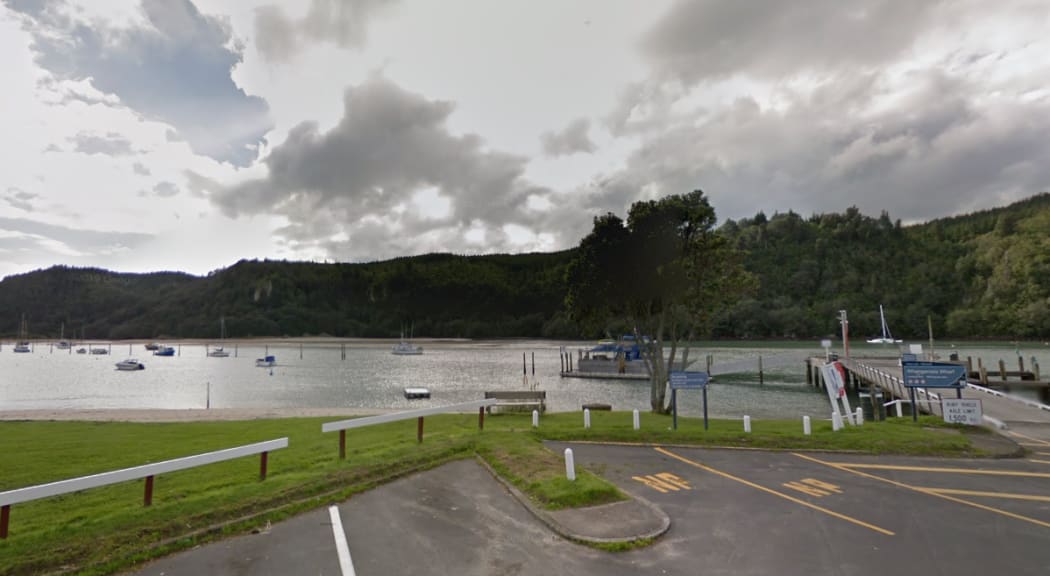 Whangamata boat ramp.
