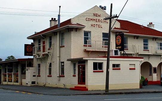 New Commerical Hotel pictured in 2011.