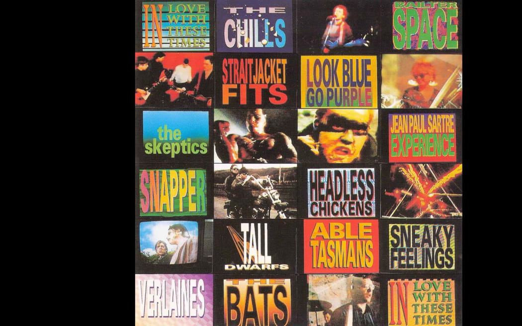 In Love With These Times - Flying Nun Records compilation album cover art