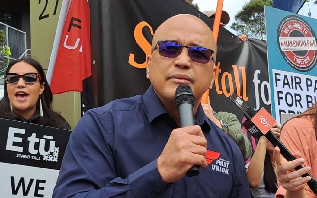 First Union general secretary Dennis Maga