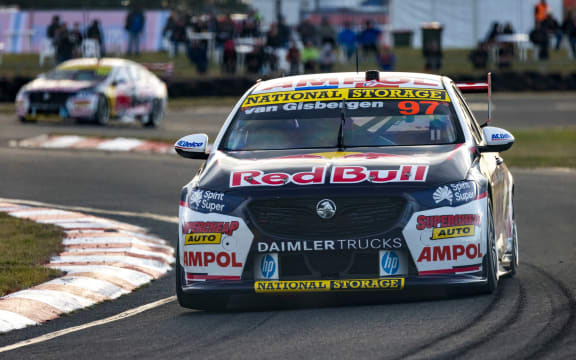 Shane van Gisbergen wins race 1 of the Beaurepaires Tasmania SUPERSPRINT. Event 3 of the Repco Supercars Championship, Launceston, Australia. 17 April 2021