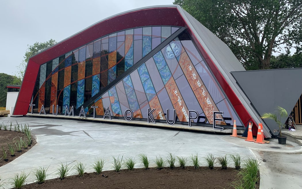 Whare wananga Taumata o Kupe, which opened in Tāmaki Makaurau in November 2022.