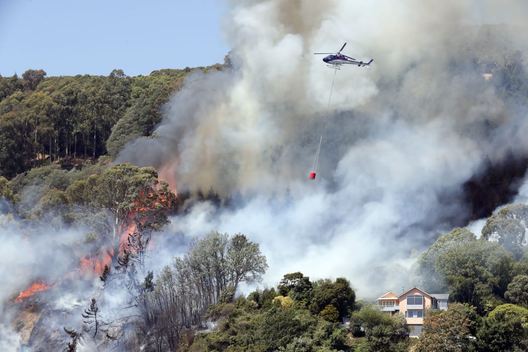 Firefighting crews are diverted to another blaze that erupted at Walters Bluff.