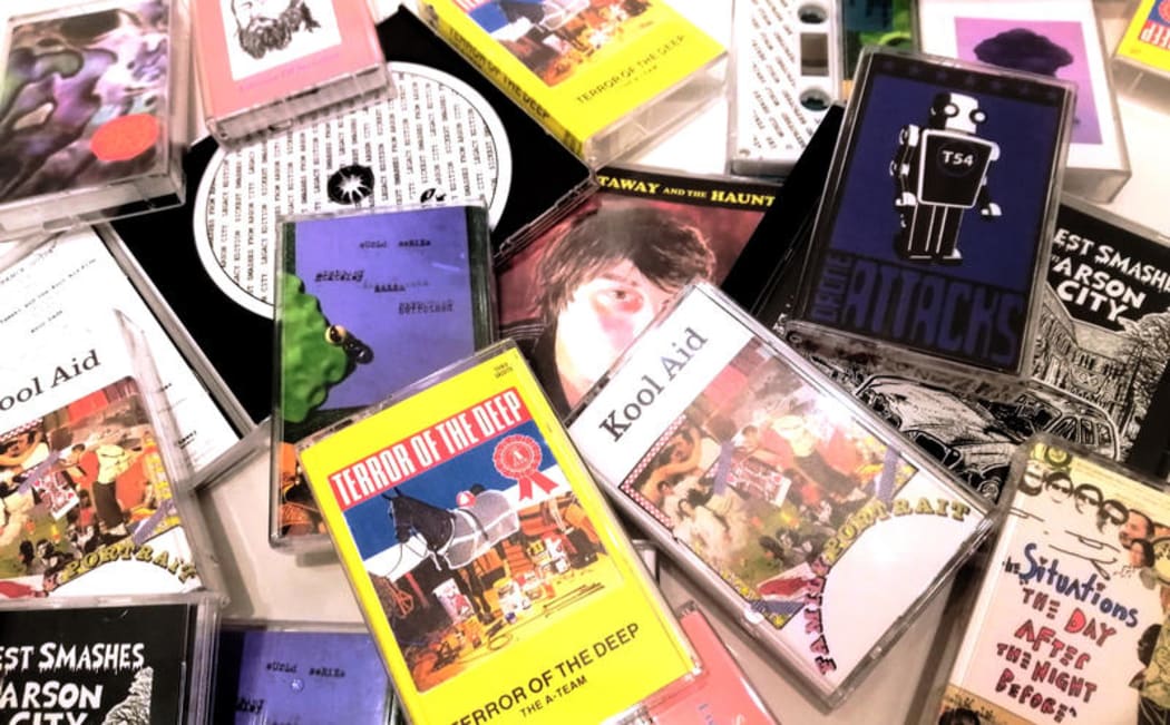 A selection of Melted Ice Cream cassettes