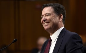 Former FBI Director James Comey testifies before the US Senate Select Committee on Intelligence hearing on Capitol Hill in Washington, DC, June 8, 2017.