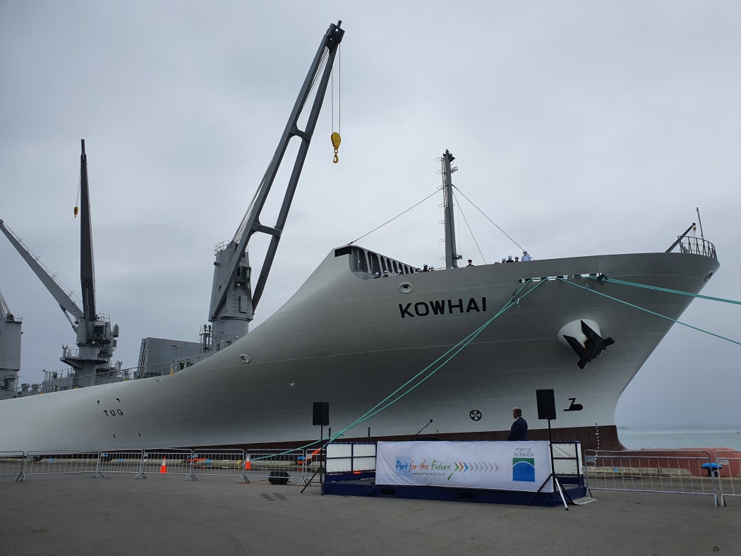 Māori names given to three new Japanese-built ships | RNZ News