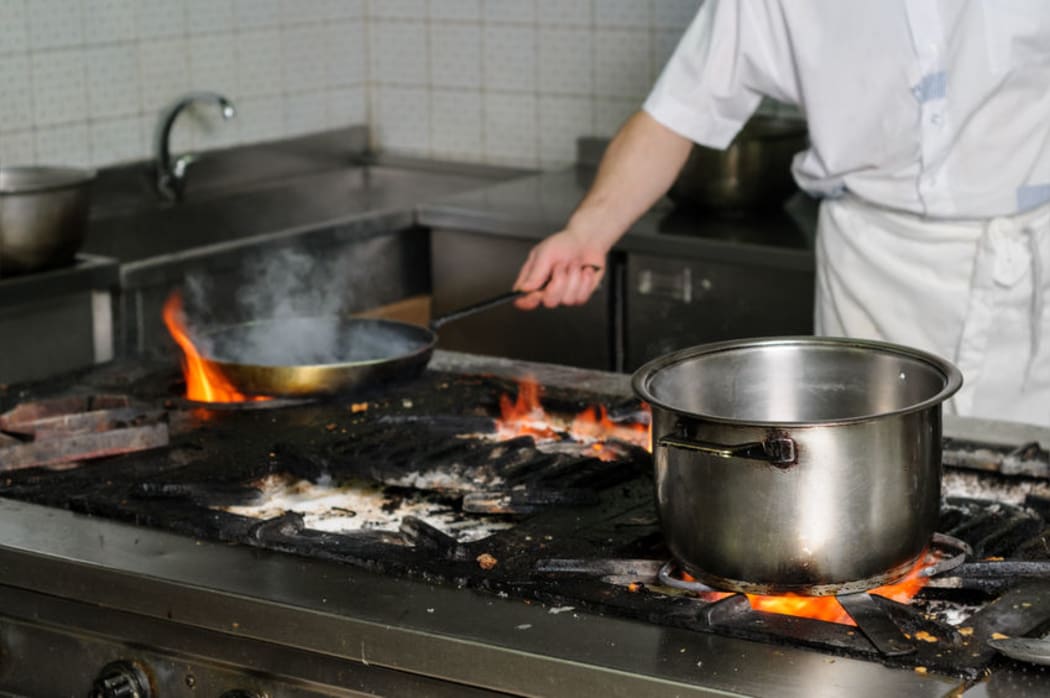 Restaurant kitchen
