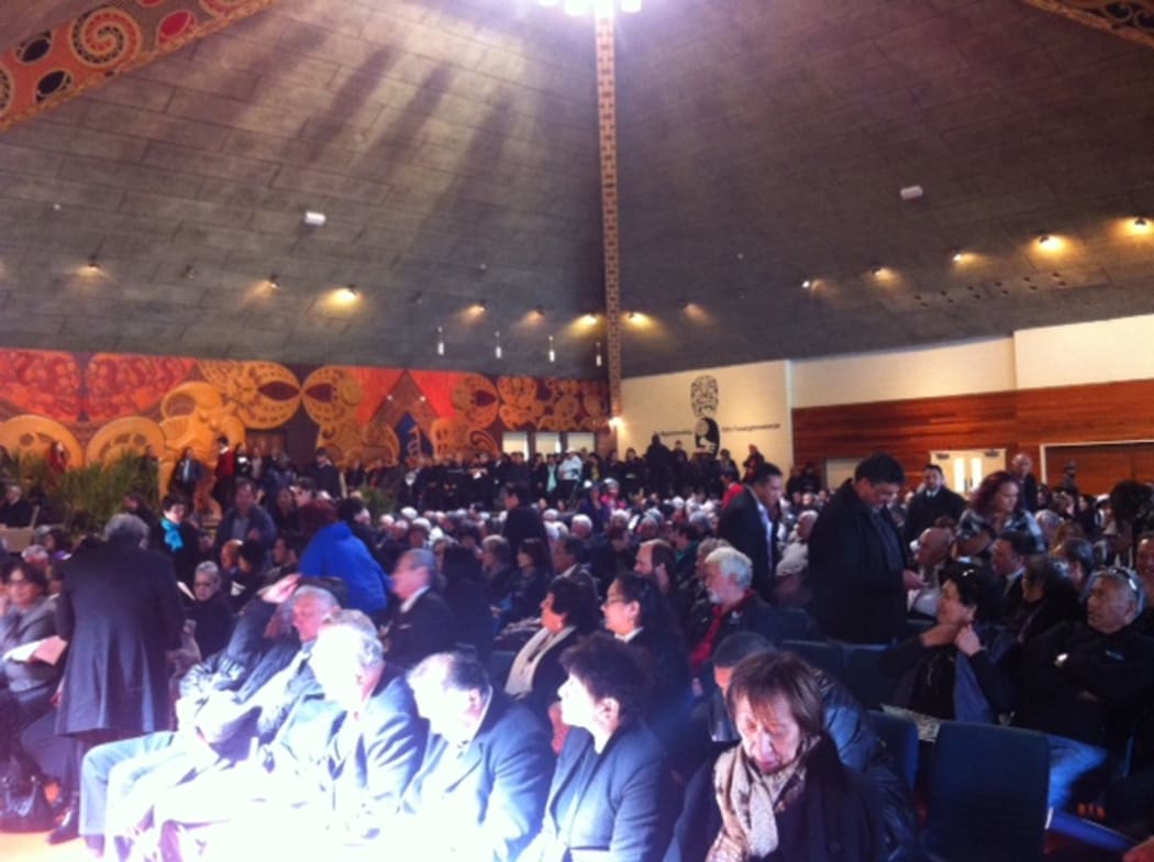 The hui was told Maori would not stop until they resolved what is an outstanding grievance.
