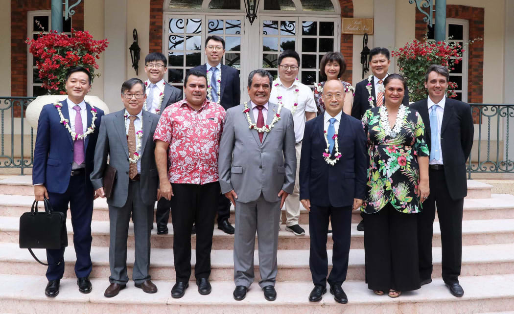 French Polynesian government receives China's Dazhong delegation in Papeete