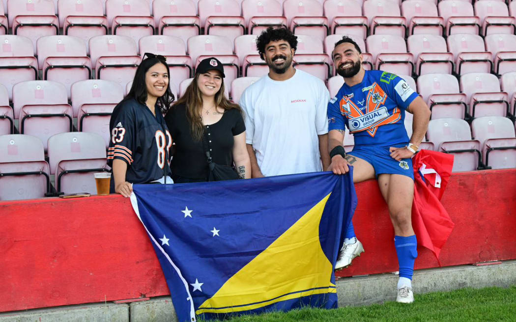Rosita Fiaola, Jasmine (Tokelauan), Millennium Leota and Isaac Misky.