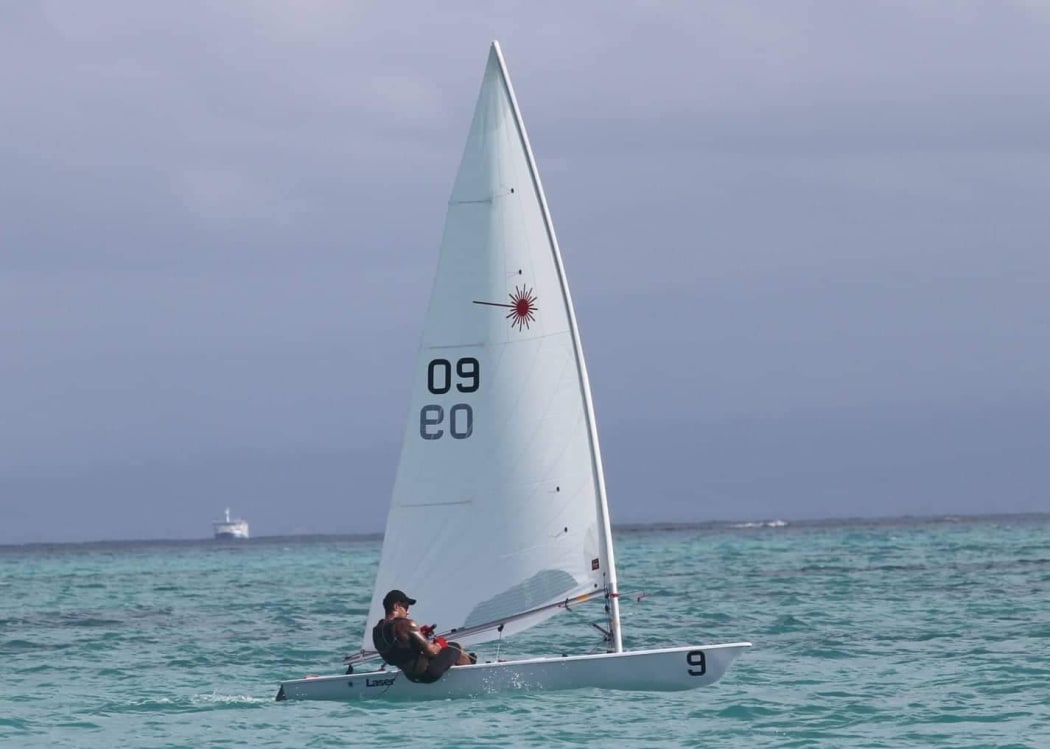 Eroni Leilua evening sailing session.