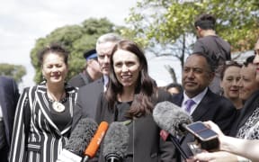 Prime Minister Jacinda Ardern at Rātana