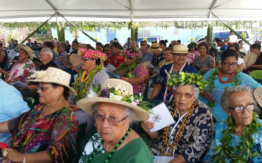 Full house for Sir Toke's investiture in Niue
