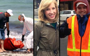 A body brought ashore in Libya and WDBJ7 TV reporter Alison Parker and Adam Ward