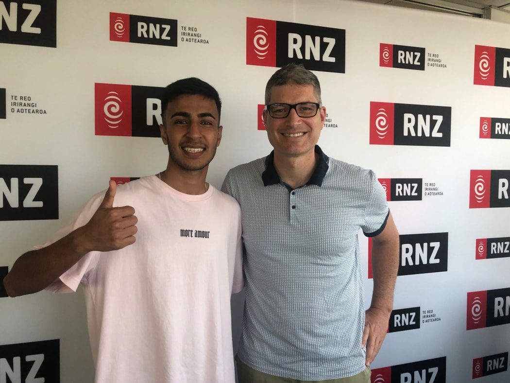 Millad Rashidi and Jesse Mulligan