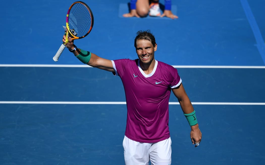 Rafael Nadal (Esp).
Australian Tennis Open, Melbourne, Australia on Monday 17th January 2022.
Copyright photo: Antoine Couvercelle / Panoramic / www.photosport.nz