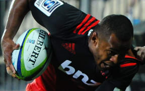 The Crusaders' wing Jone Macilai.