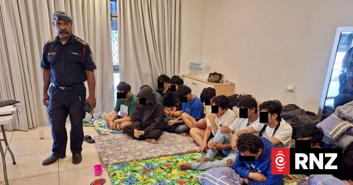 Papua New Guinea Police rescue 39 Indonesians in human trafficking operation