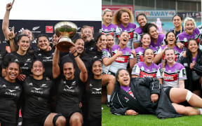 The Black Ferns and Warriors Women's teams.