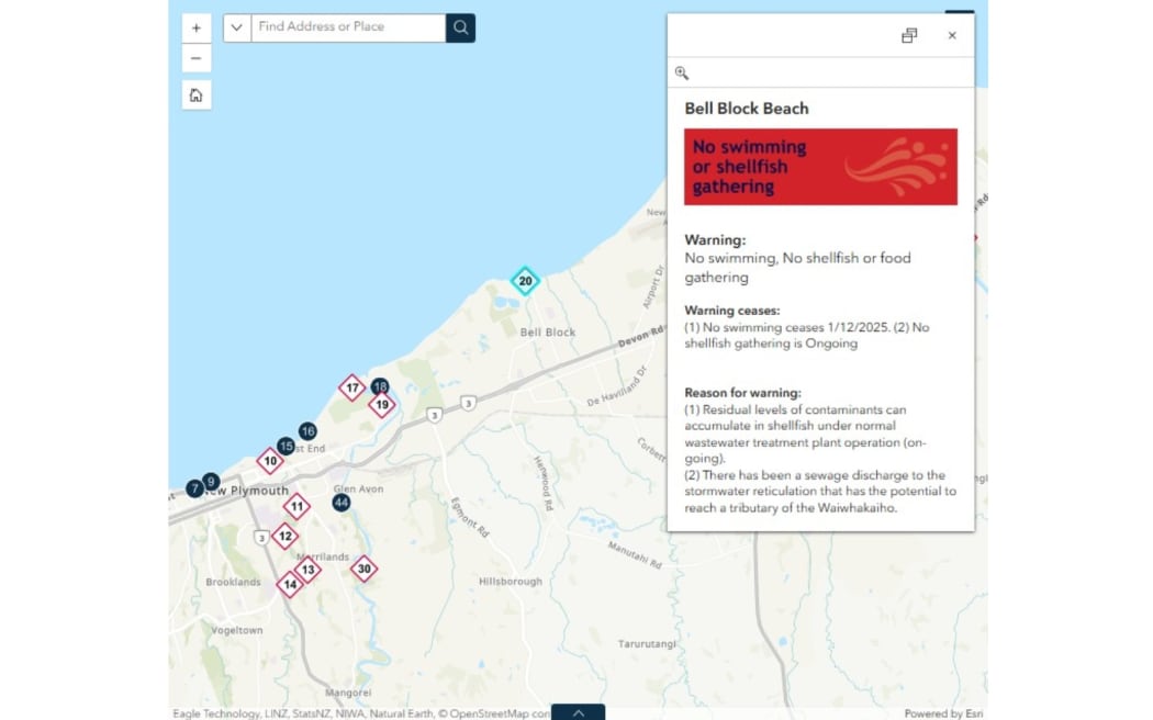 Although the volume of the overflow was small, it had the potential to reach an unnamed tributary of the Waiwhakaiho River, it said.