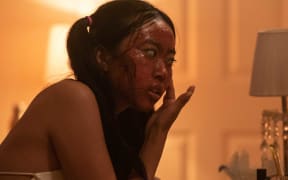 Actor Joyena Sun in the New Zealand black comedy film 'Grafted'