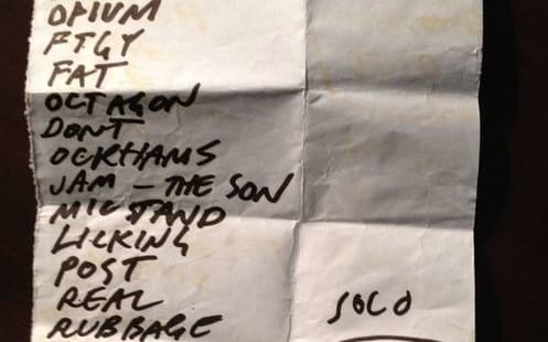 Mint Chicks' transmission Room setlist 2007