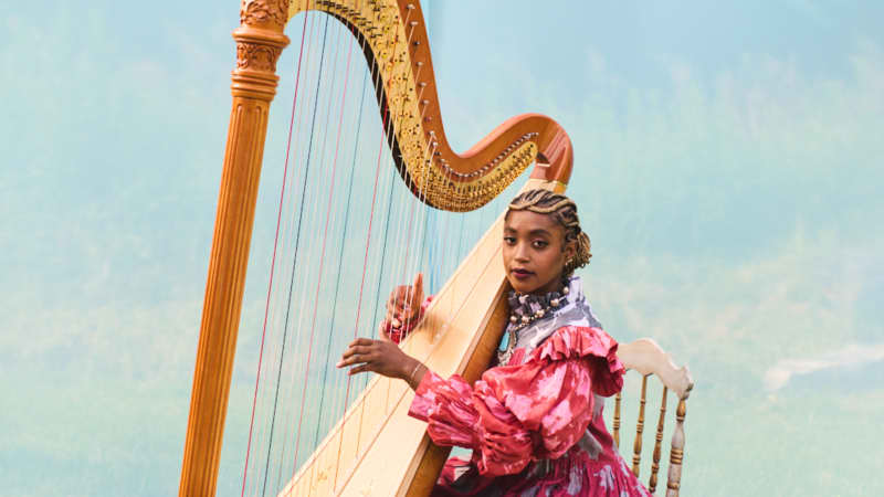 Harpist Ashley Jackson