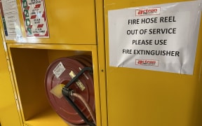 Fire hose out of action
