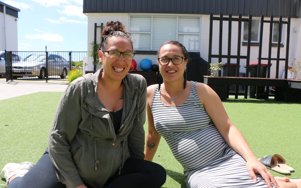 Tanya Mielnik and Nicole Keogh both teach in kōhanga reo.